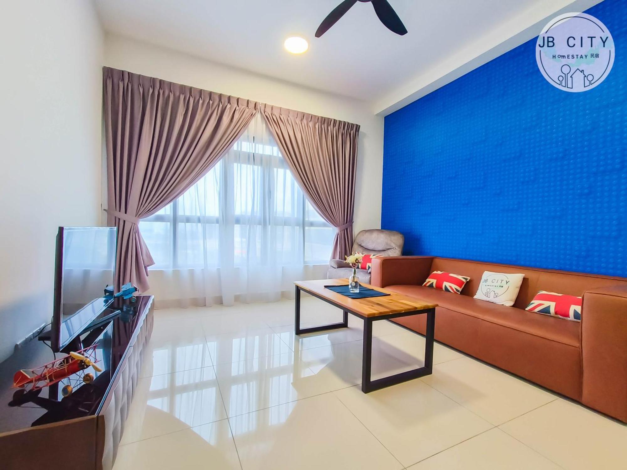 Pangsapuri Meridian By Rr Jbcity نوساجايا الغرفة الصورة