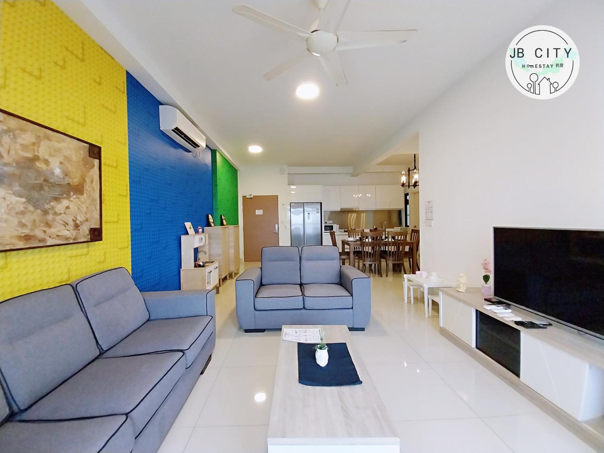 Pangsapuri Meridian By Rr Jbcity نوساجايا الغرفة الصورة