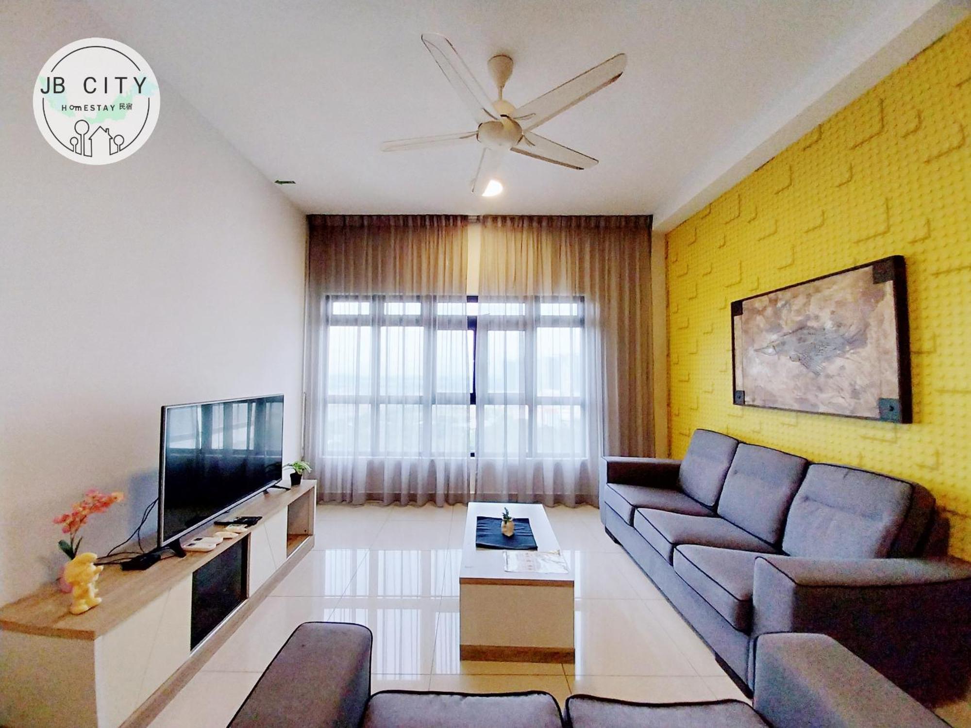 Pangsapuri Meridian By Rr Jbcity نوساجايا الغرفة الصورة